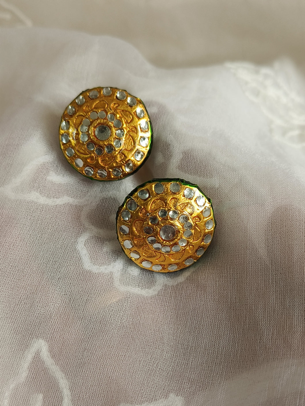 Fida Oversized Stud Earrings