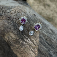 Load image into Gallery viewer, Alina Earrings (Amethyst Color)
