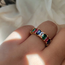 Load image into Gallery viewer, Rainbow Ring ( Gold /Silver )
